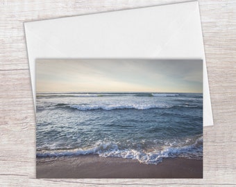 Greeting Cards - Pacific Ocean  - Seascape, Half Moon Bay, California Landscape - Blank Cards - Any Occasion Card
