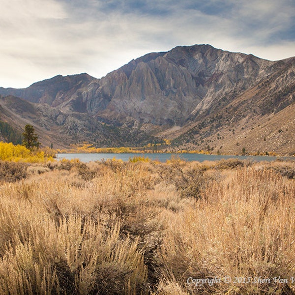 California Landscape Photography, Autumn in the Eastern Sierra Nevada Mountains - Fine Art Photographic Landscape