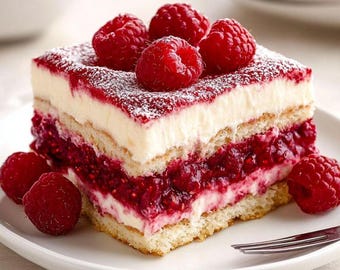 Raspberry Tiramisu Recipe (Digital Download)
