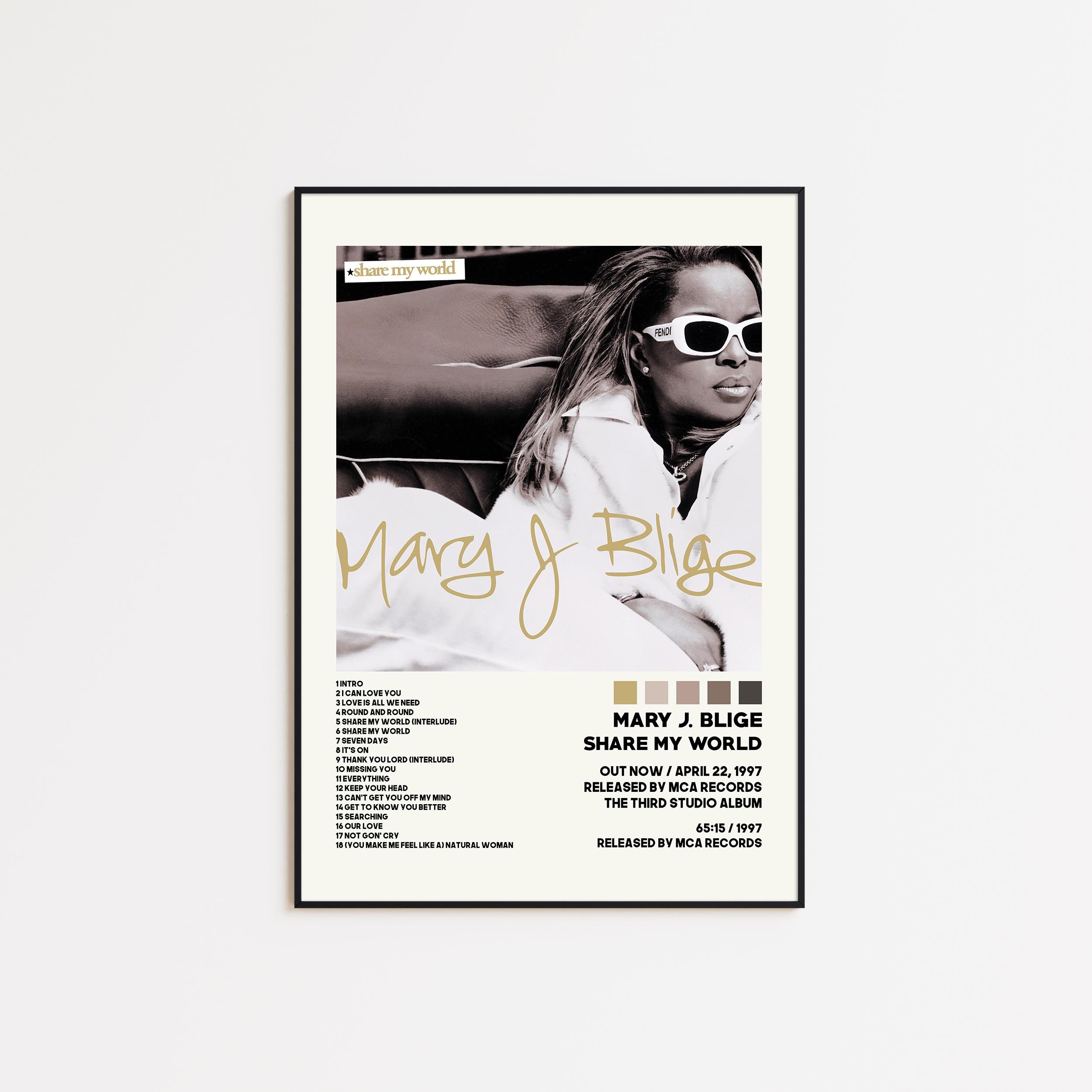 Mary J Blige Share My World - Etsy