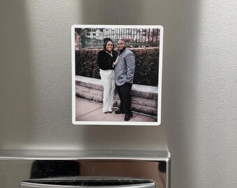 Magnete ricordo con foto personalizzata