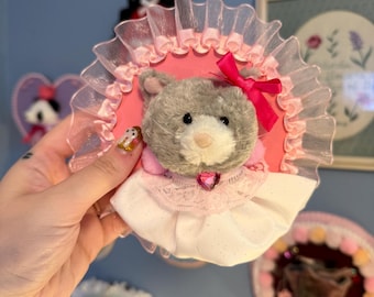 Baby Kitty Stuffed Animal Plushie Taxidermy Wall Hanging