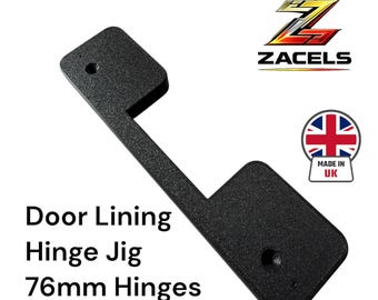 Zacels Door Frame & Door Lining Hinge Jig 76mm Hinges (3 inch Hinges)