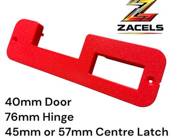 Zacels Door Hinge And Latch Jig 40mm Door 76mm Hinges