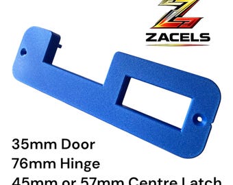 Zacels Door Hinge And Latch Jig 35mm Door 76mm Hinges