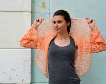 coral jacket for wedding