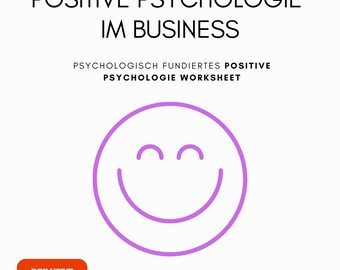 Yo feliz | Psicología positiva en los negocios | Trabajo feliz | Satisfacción vital | Hoja de trabajo psicológica | Sentido de la felicidad
