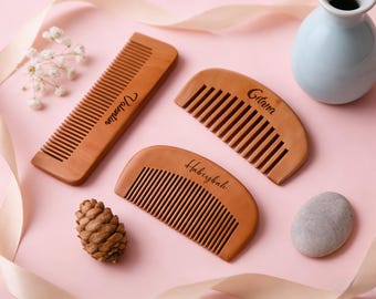 Set de peine de parto personalizado para apoyo durante el parto, alivio del dolor y relajación: regalo ideal para futuras mamás.