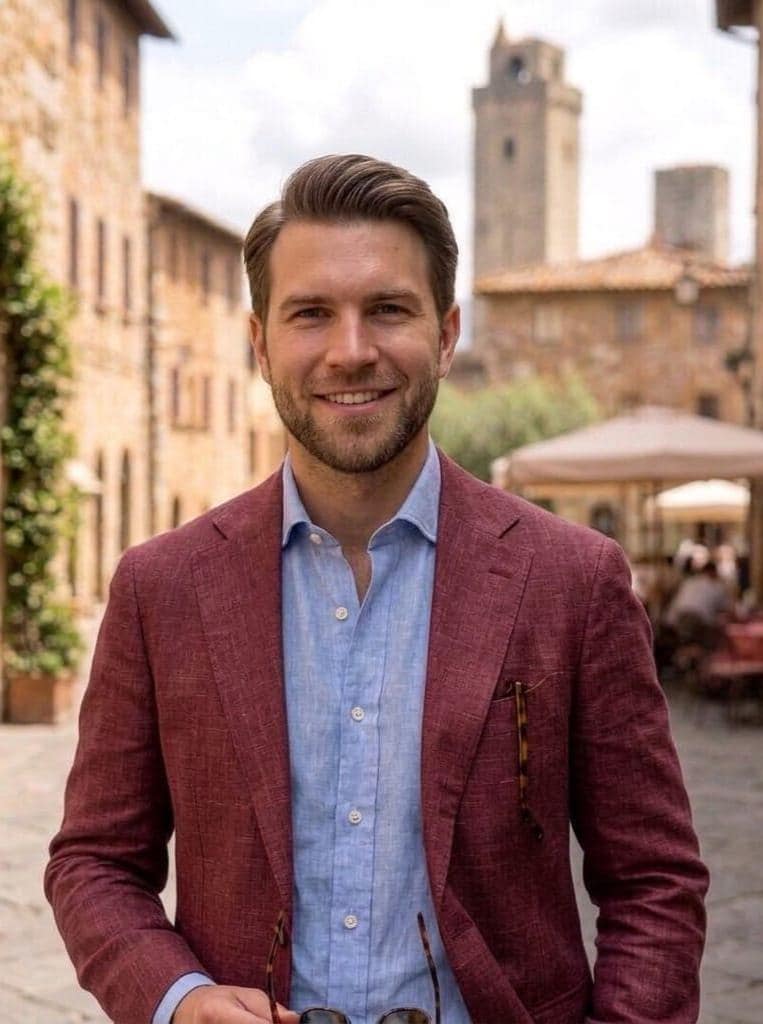 Burgundy Linen 2-Piece Suit for Men, Custom Tailored Summer Wedding Outfit