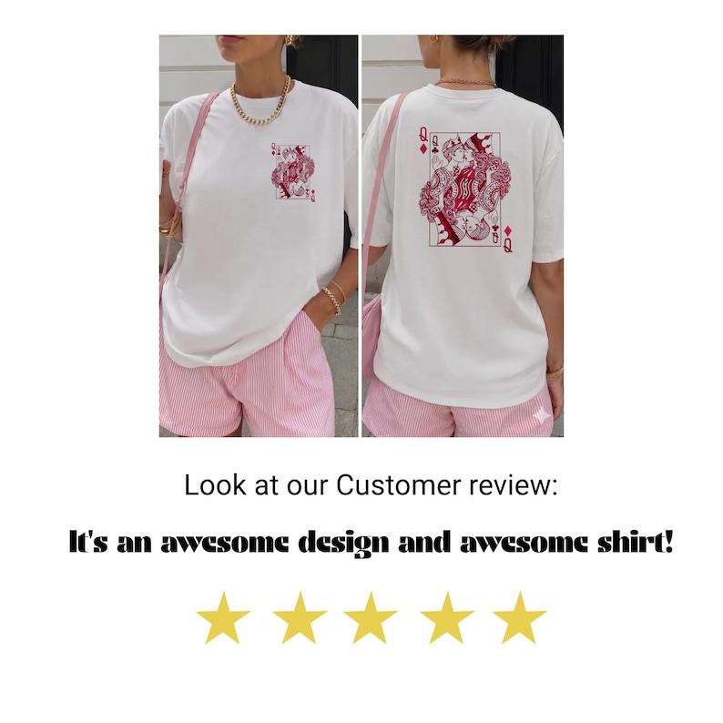 Lesbisk Pride Vintage-T-shirt Queer Estetiska Kläder Sapphic WLW T-shirt Subtil Lesbisk Pride-Gåva Retro Tarotstil Grafisk T-shirt Två Drottningar bild 16