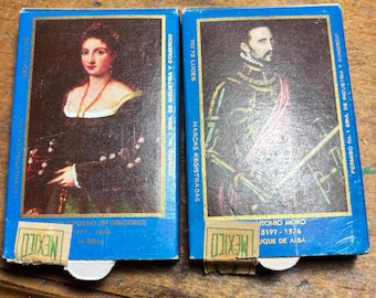 Lot 2 Clasicos Cigarettes Boxes Matchbooks/antonio Moro/De Gregorio