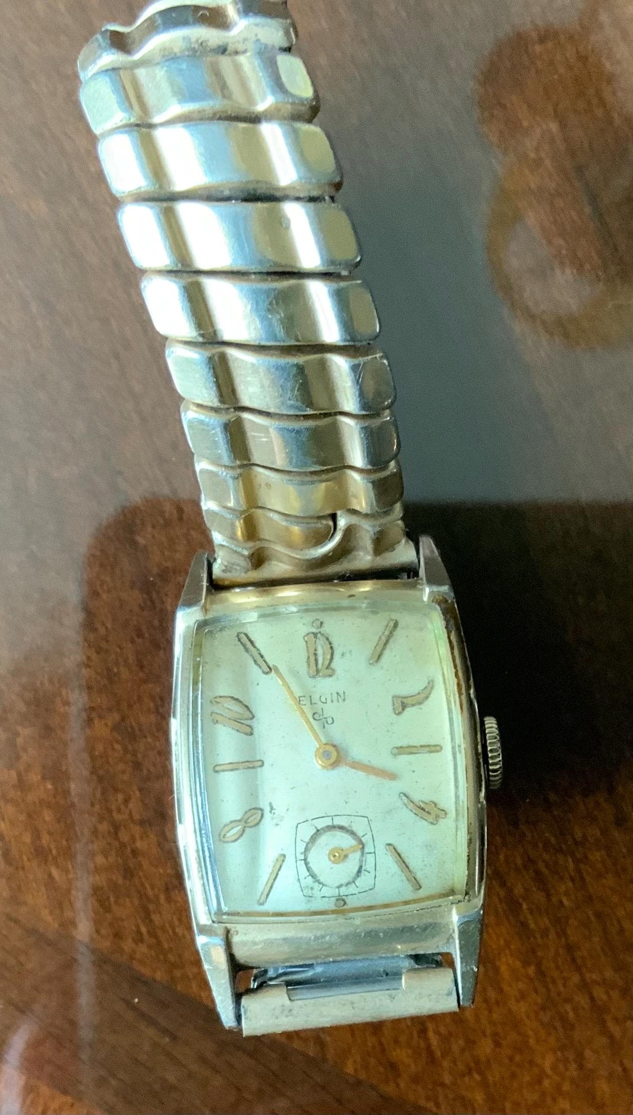 Vintage Elgin Ladies Dress Watch 10k White Gold Plate Manual Mechanical Runs Elgin Vintage Ladies 17-jewel Mechanical Watch - Etsy main image 2