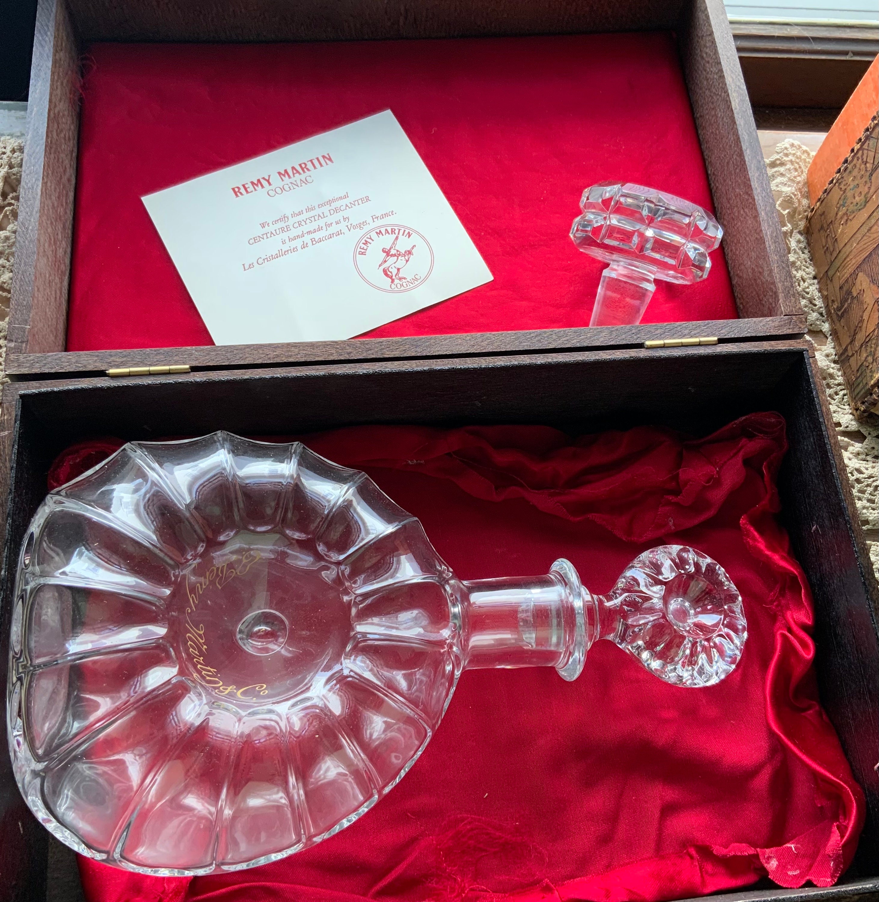 Baccarat Remy Martin Decanter - Etsy