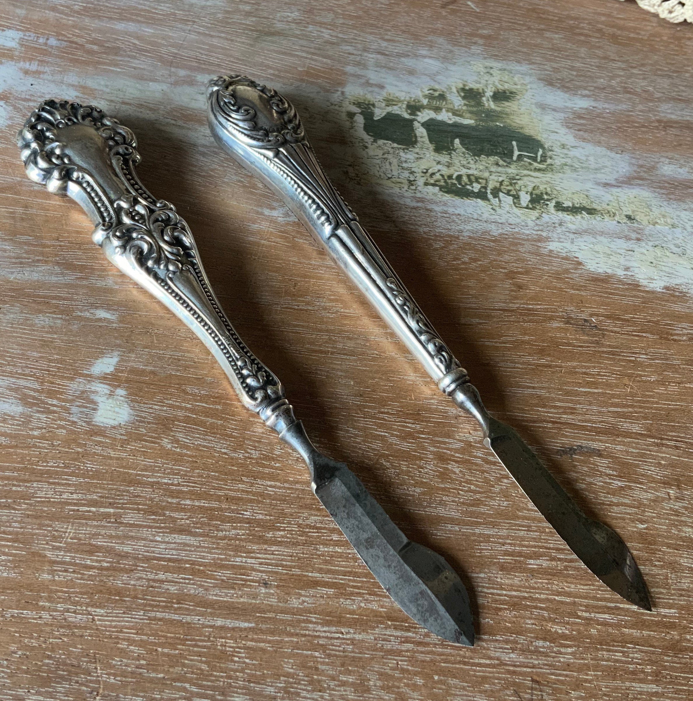 Piezas de set de aparador victoriana de plata esterlina | Etsy