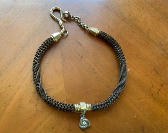 Victorian Mourning  Hair Necklace  late 1800’s