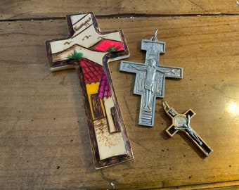 3 unique religious crosses