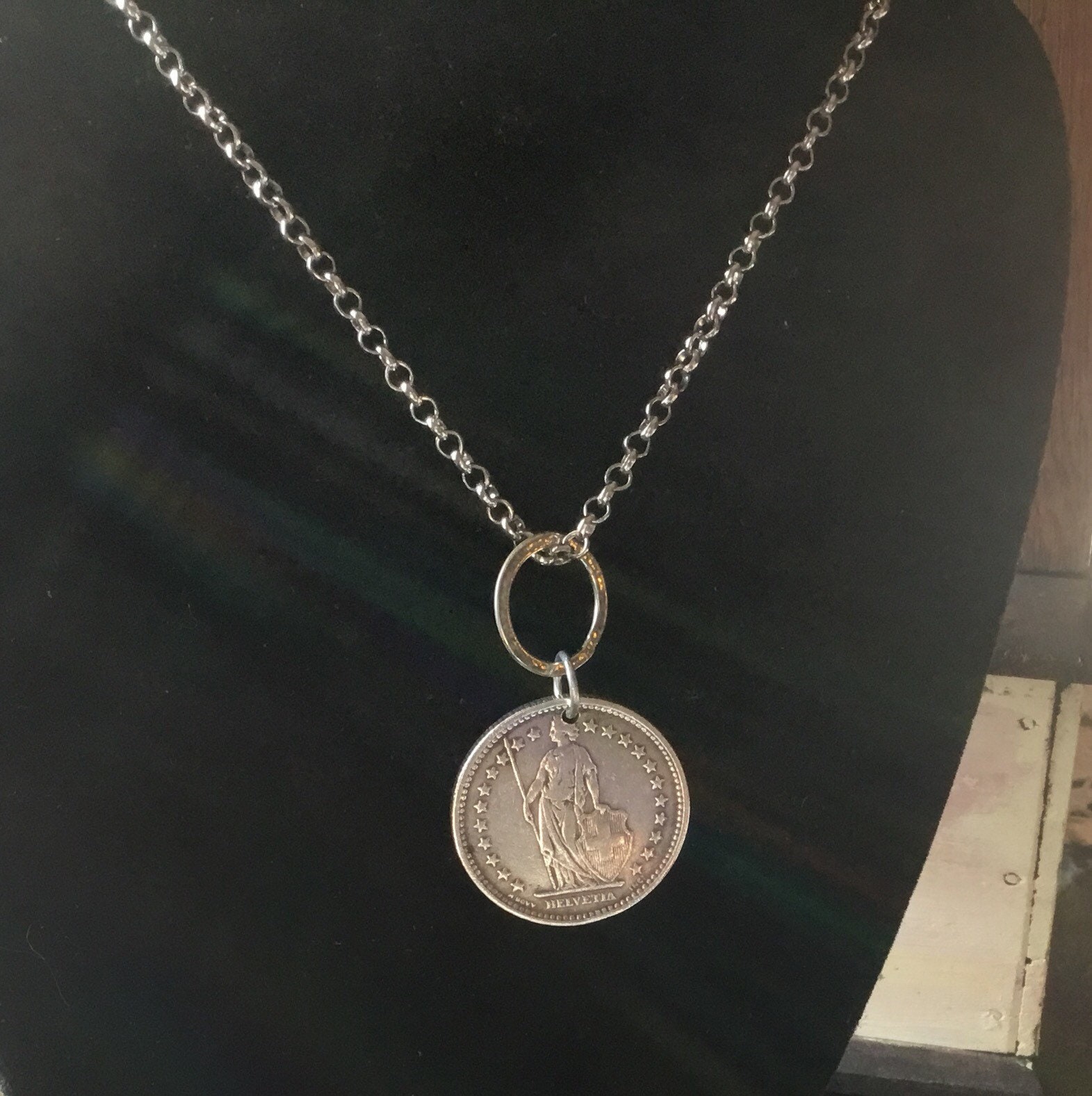 [韓国人気ジュエリー] nff bliss coin necklace-silver Amazon.com: FB Jewels Sterling Silver Polished Chain