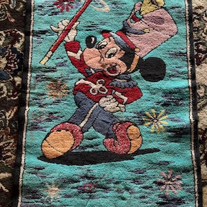 Vintage Mickey Mouse Rugs - Etsy