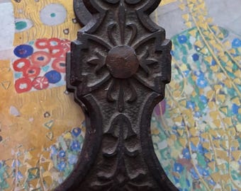 Antique Victorian cast iron letter or paper clip