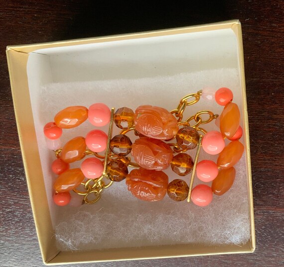 Robert Rose beaded stretch bracelet - image 4