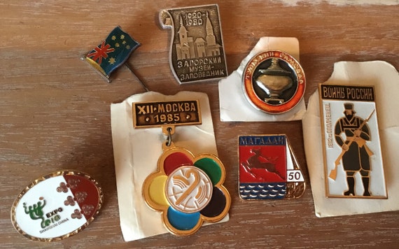 Olympic souvenir pins - image 1