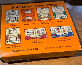 マ*0様 ⭐未使用⭐任天堂 ゲームウォッチ ライフボート TC-58 箱にキズあ Nintendo Life Boat Lifeboat Multi Screen Nintendo Game & Watch