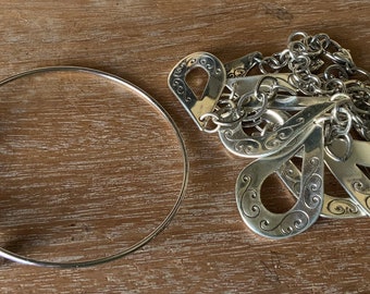 Brighton dangle necklace and bangle