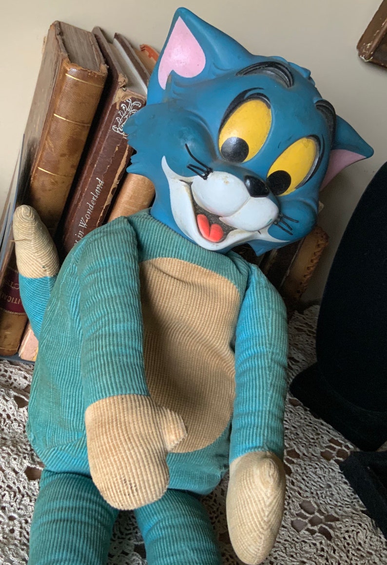 1965 Tom and Jerry Stuffed Talking Toy | Etsy