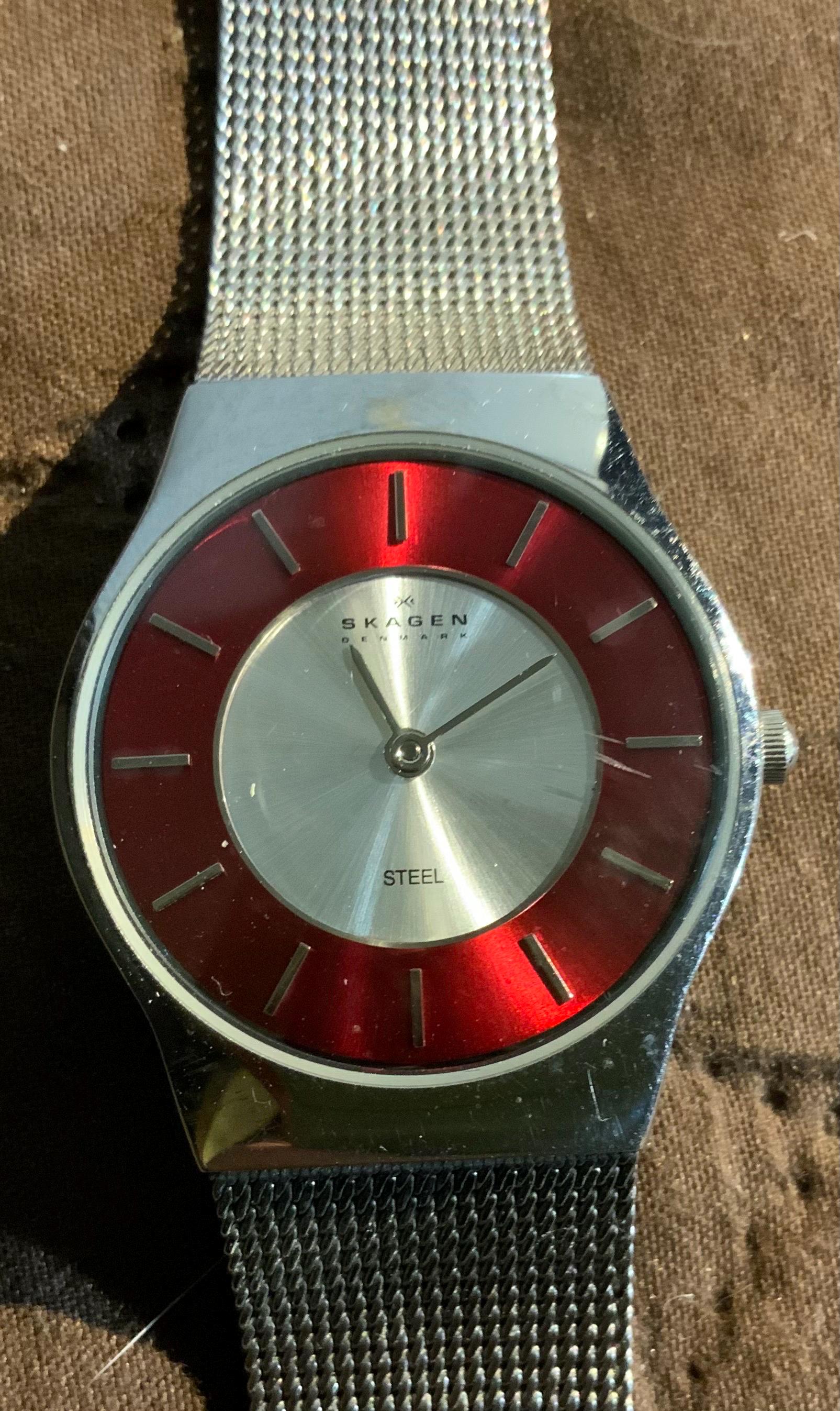 Skagen Denmark Men\'s Watch Metal Band silver SKAGEN DENMARK 4LSS JORST SILVER TONE STEEL MESH BAND MEN main image 4