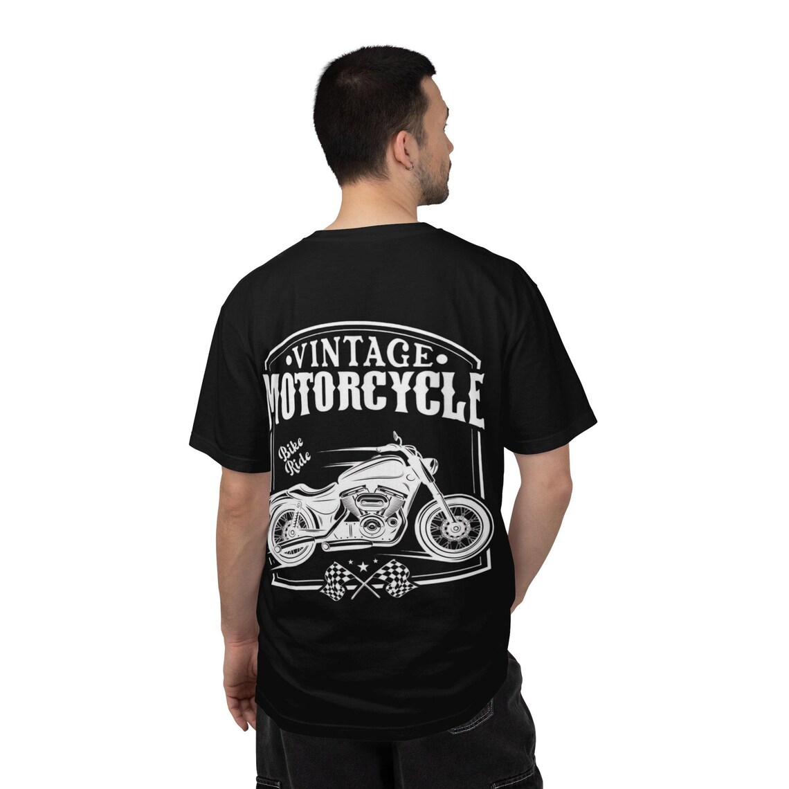 AC/DC T-shirt | Vintage Motorcycle Tee - Etsy
