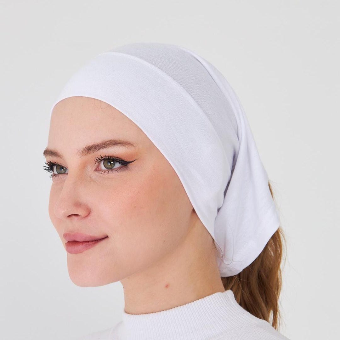 Premium Tube Bonnet Hijab, Jersey Open Ended Undercap, Breathable ...