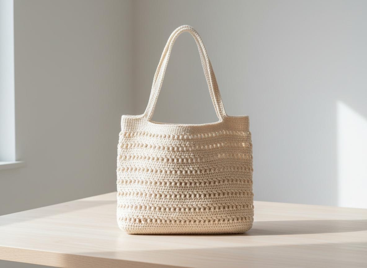 Crochet Tote Bag Pattern Minimalist Textured Shopper (PDF Pattern) - Etsy
