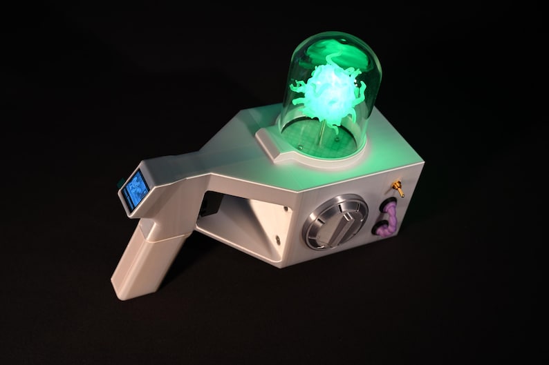 Rick Prime’s Portal Gun With LCD Screen | R and M Customizable Digital ...