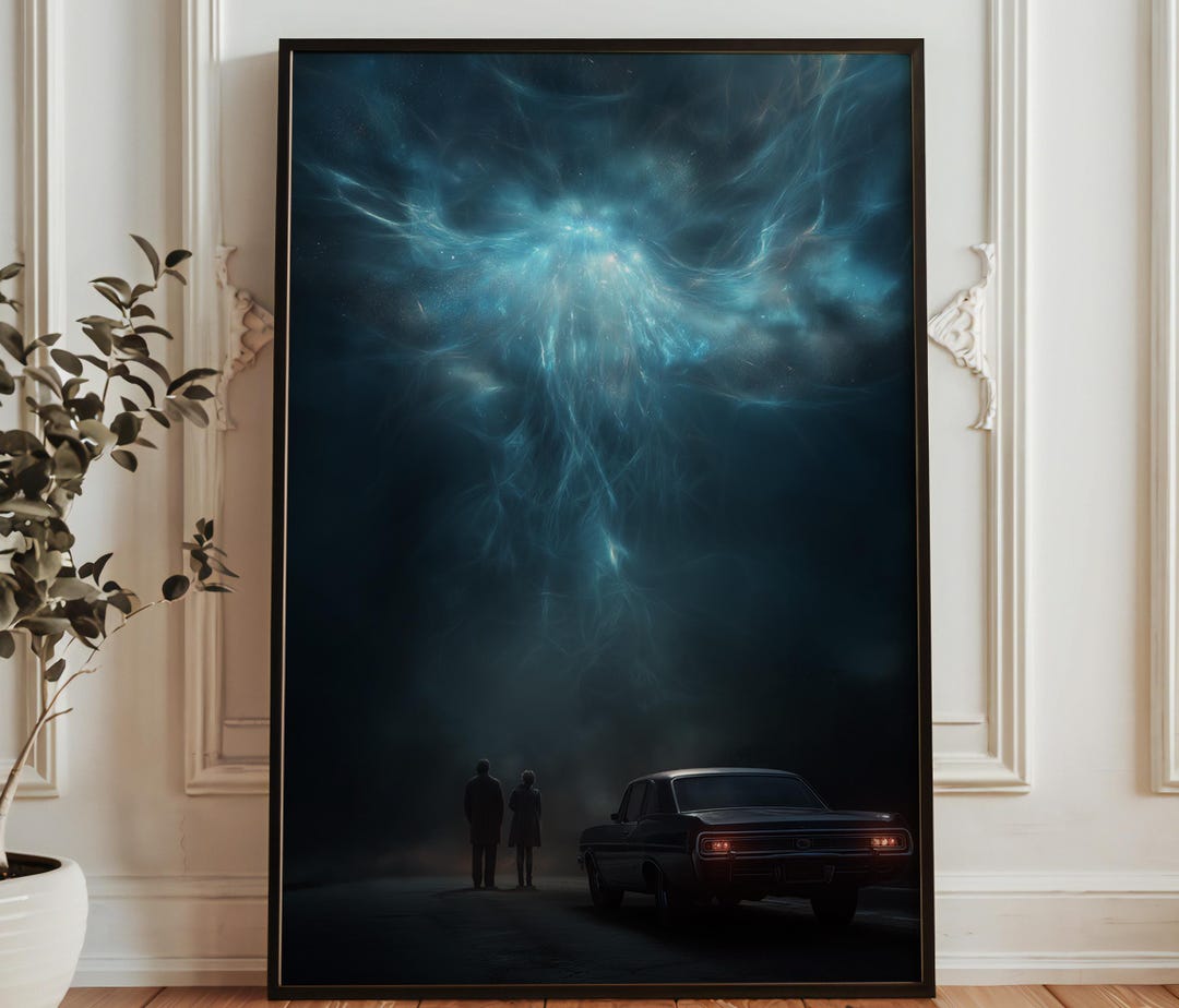 Ethereal Cosmic Light Sky - Surreal Night Encounter - Mysterious ...