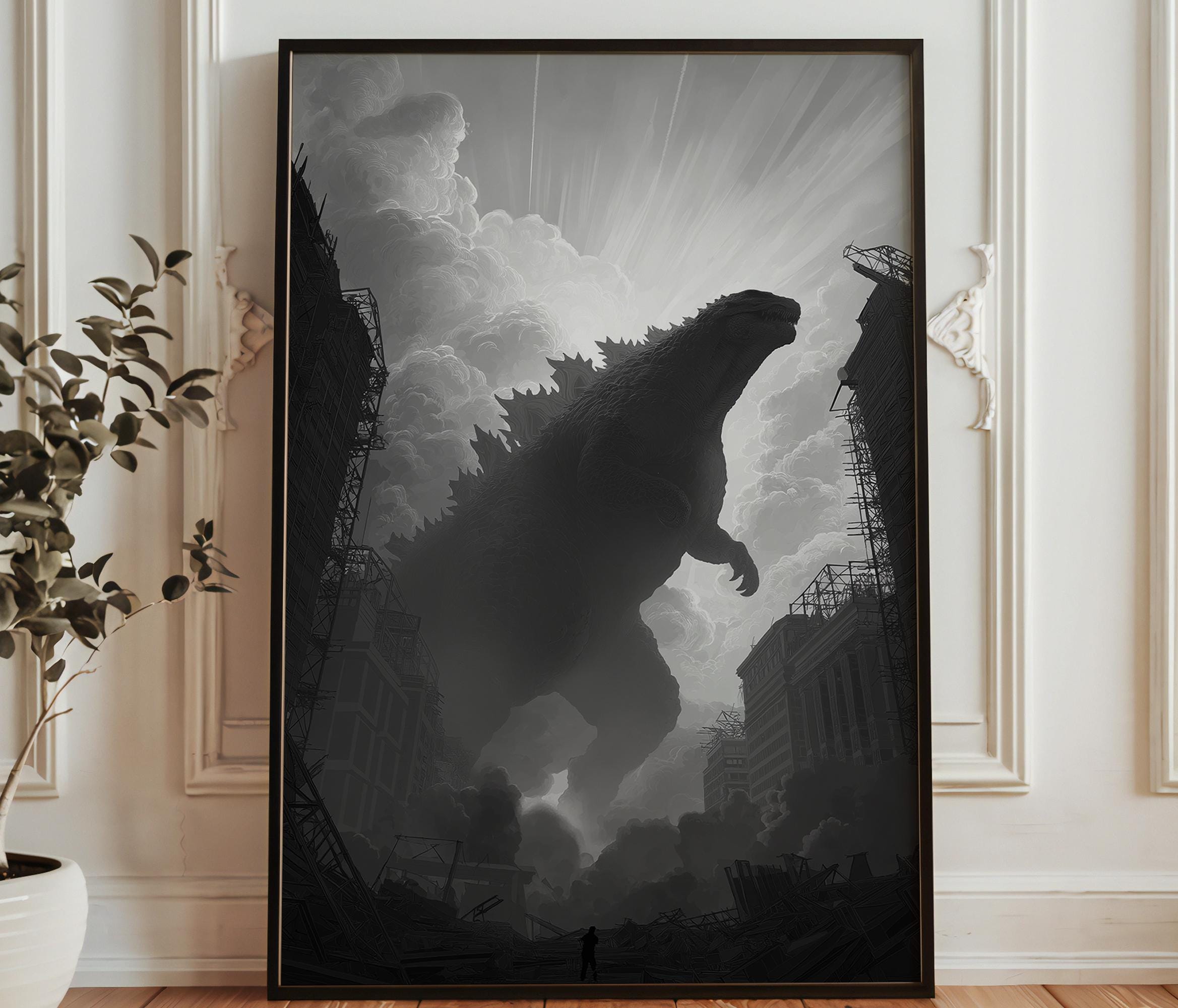 Godzilla minus one poster - Etsy 日本