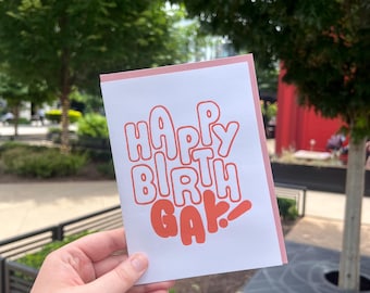 Buon compleanno gay! / Biglietto di auguri per il Pride
