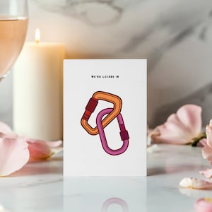 Lesbiskt gratulationskort | Sapphic WLW | Kärlek