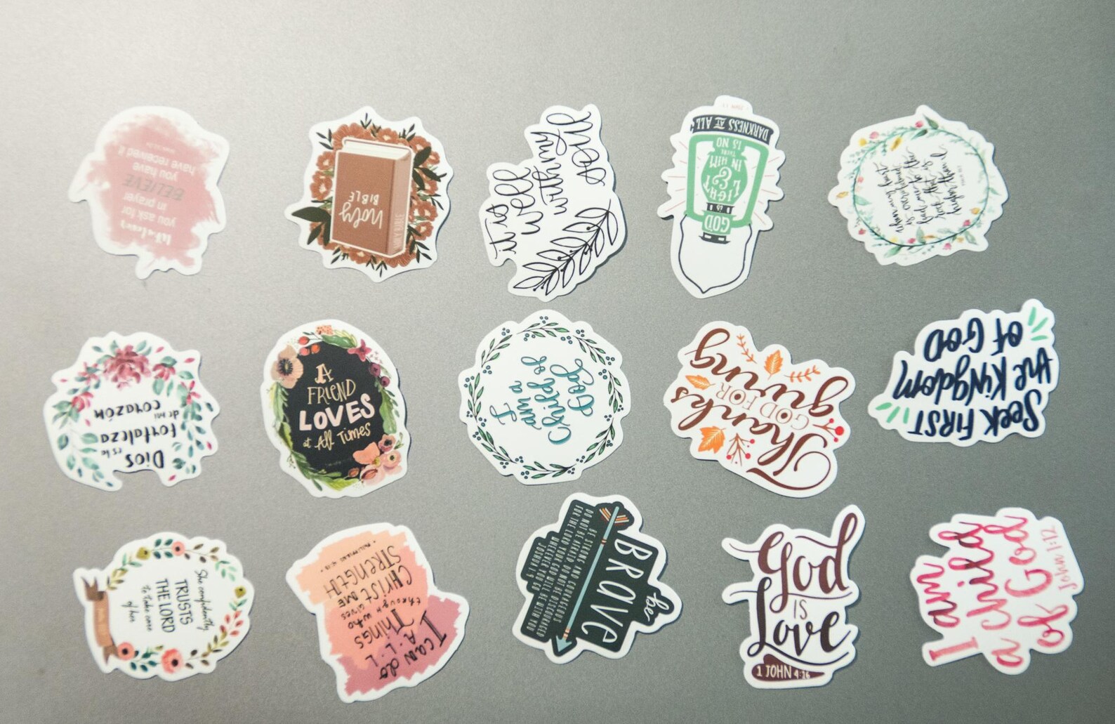 50pcs Christian Stickers Bible Verse Stickers Faith Stickers Religious ...