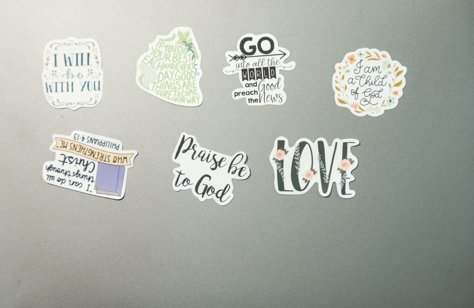50pcs Christian Stickers Bible Verse Stickers Faith Stickers Religious ...