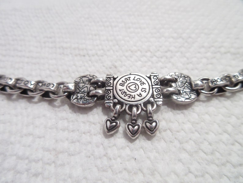 Brighton Love is a Heart Link Bracelet image 3