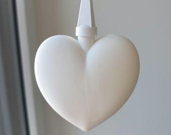 Lampenschirm Herz für Herrnhuter A1 Fassung aus PLA