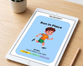 MILO Movement Cards | Adapted Physical Activity for Kids (Digital Download)