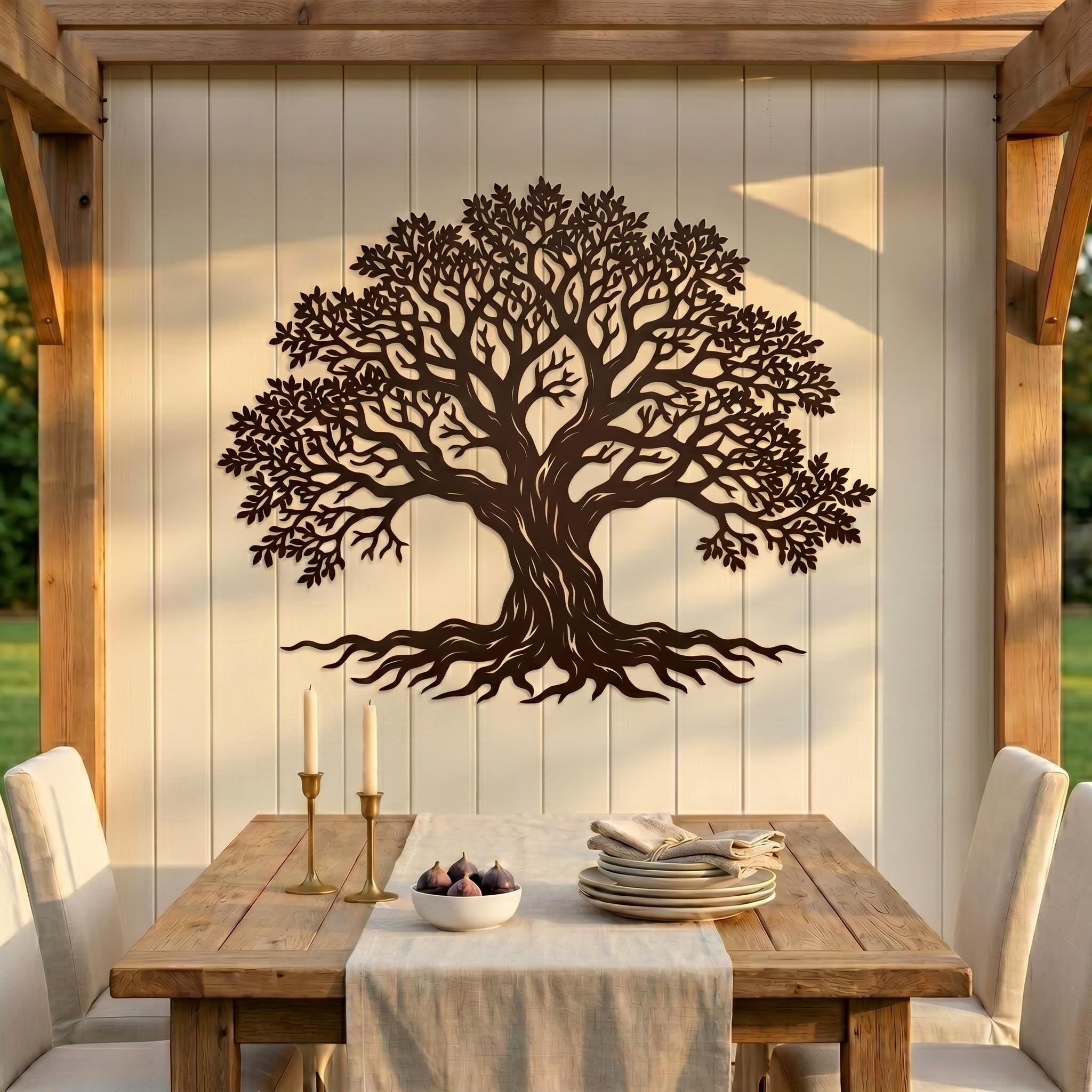 Metall baum homedecor