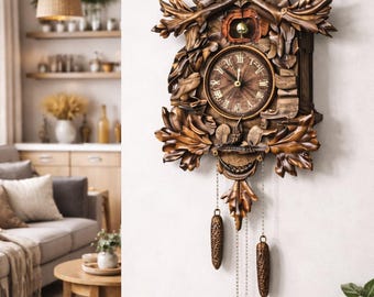 Vintage E Schmeckenbecher Cuckoo Clock: Black Forest, Germany - Etsy