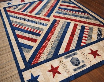 Starbound Valor 3239T Handmade Patriotic Star Quilt Pattern