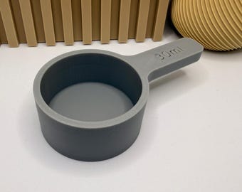 Dosierlöffel 30ml kompatibel mit Everdrop Waschpulver | Dosierlöffel Waschpulver | Für Waschmittelkonzentrat | 3D Druck in Wunschfarbe