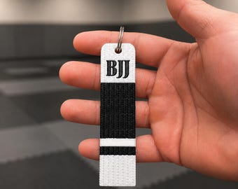 Regalo personalizzato per BJJ | Portachiavi personalizzato per grappling | Regalo personalizzato per Jiu Jitsu