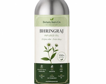 Bhringraj Infused Oil | Eclipta Alba Scalp Treatment, Natural Hair Growth (100% Natural)