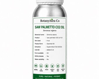 Saw Palmetto CO2 Oil 15:1 | Serenoa repens Fruit Extract | Supercritical CO2 Extracted