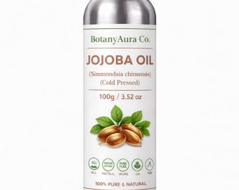 Huile de jojoba (Simmondsia chinensis) 100 % pure pressée à froid